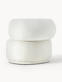 Sillones Pequeños|Sillones></noscript>Westwing Collection Sillón de terciopelo Cori Terciopelo blanco crema