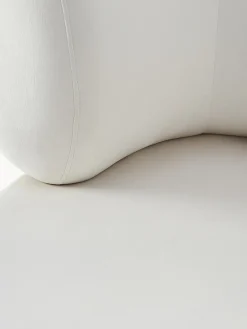 Sillones Pequeños|Sillones></noscript>Westwing Collection Sillón de terciopelo Cori Terciopelo blanco crema