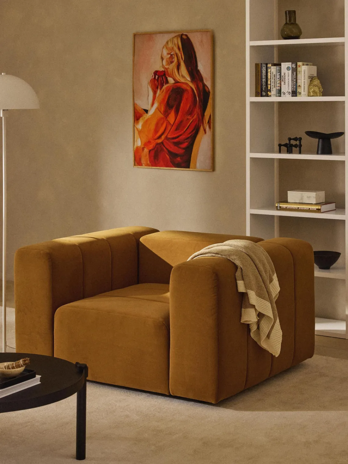 Outlet Sillón de terciopelo Lena Butacas|Sillones