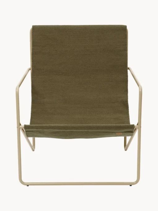 Sillones De Jardín|Sillones De Jardí­N>Ferm Living Sillón Desert Tejido verde oliva, greige