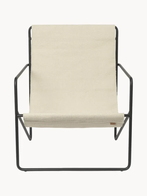 Sillones De Jardín|Sillones De Jardí­N>Ferm Living Sillón Desert Tejido beige claro, negro
