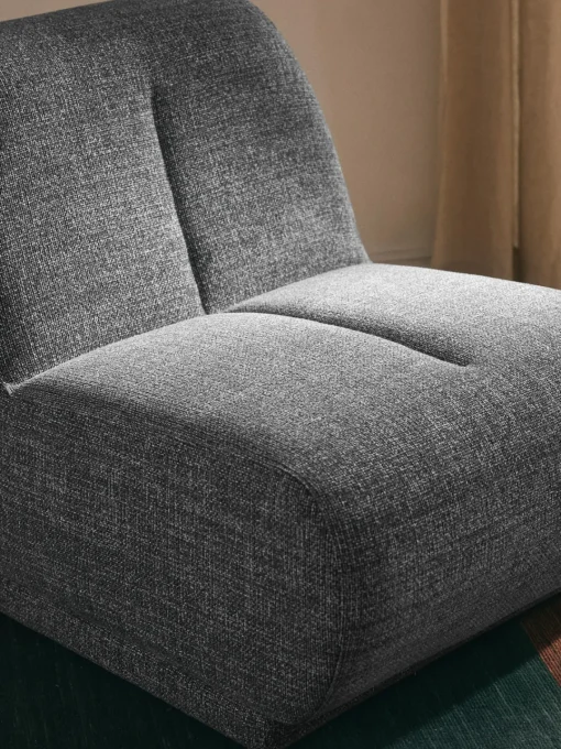 Sillones Pequeños|Sillones>Westwing Collection Sillón Emie Tejido gris