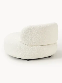 Butacas|Sillones></noscript>Westwing Collection Sillón en tejido bouclé Alba Bouclé blanco Off White