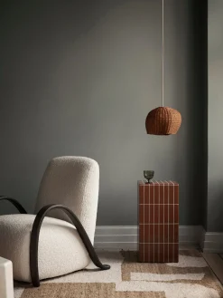 Best Sillón en tejido bouclé Buur Sillones Pequeños|Sillones