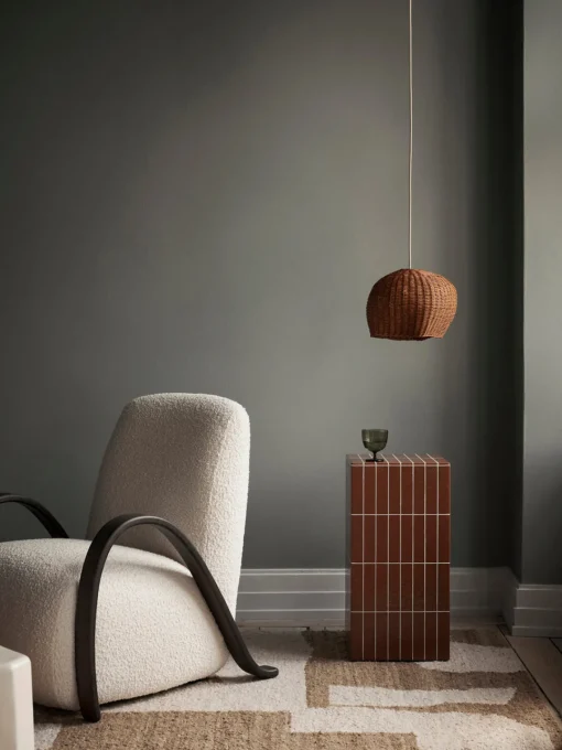 Best Sillón en tejido bouclé Buur Sillones Pequeños|Sillones