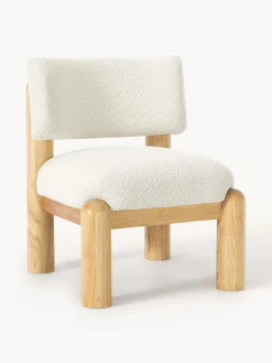 Sillones Pequeños|Sillones>Westwing Collection Sillón en tejido bouclé Dalma