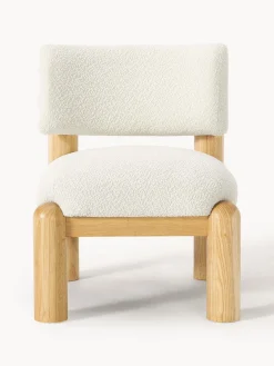 Sillones Pequeños|Sillones></noscript>Westwing Collection Sillón en tejido bouclé Dalma