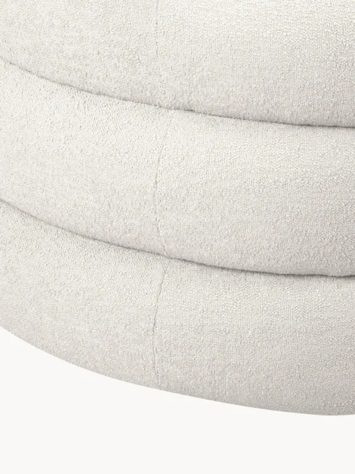 Butacas|Sillones>Westwing Collection Sillón en tejido bouclé de diseño Solomon Bouclé blanco crema