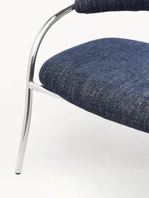 Clearance Sillón en tejido bouclé Dodo Sillones Pequeños|Sillones