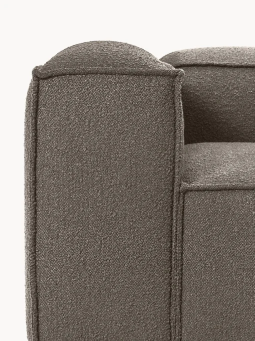 Butacas|Sillones>Westwing Collection Sillón en tejido bouclé Lennon Bouclé greige