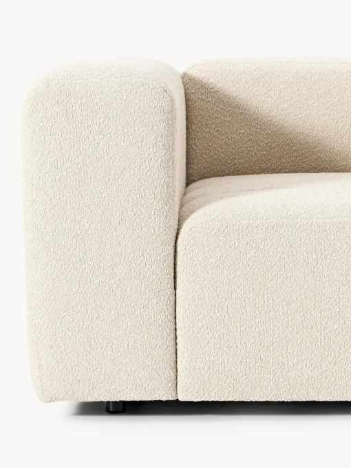Butacas|Sillones>Westwing Collection Sillón en tejido bouclé Lena Bouclé beige