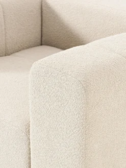 Butacas|Sillones></noscript>Westwing Collection Sillón en tejido bouclé Lena Bouclé beige