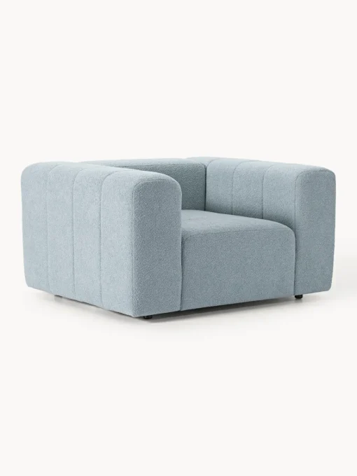 Hot Sillón en tejido bouclé Lena Butacas|Sillones