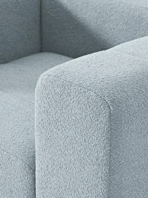 Hot Sillón en tejido bouclé Lena Butacas|Sillones