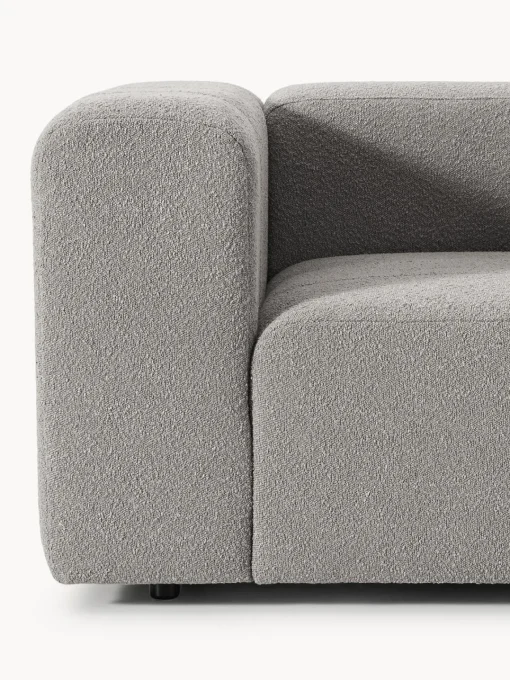 Butacas|Sillones>Westwing Collection Sillón en tejido bouclé Lena Bouclé gris