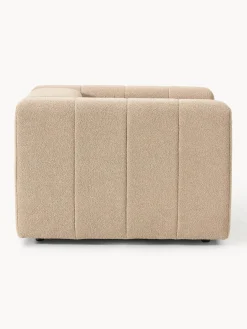 Butacas|Sillones></noscript>Westwing Collection Sillón en tejido bouclé Lena Bouclé beige