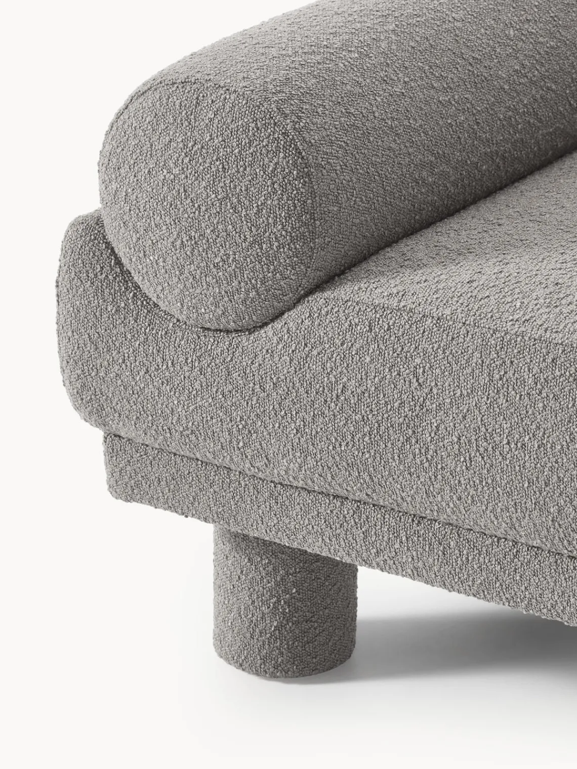 Online Sillón en tejido bouclé Lilo Butacas|Sillones