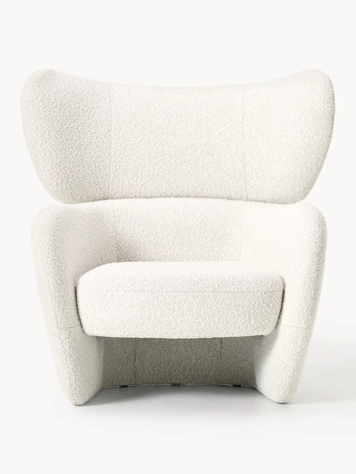 Outlet Sillón en tejido bouclé Teyvat Sillones Pequeños|Sillones