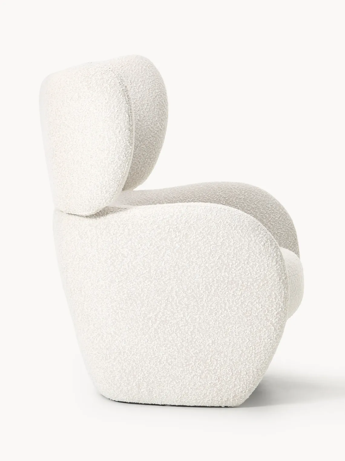 Outlet Sillón en tejido bouclé Teyvat Sillones Pequeños|Sillones