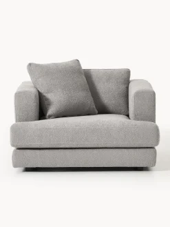 Online Sillón en tejido bouclé Tribeca Butacas|Sillones