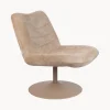 Sillones Pequeños|Sillones>Zuiver Sillón giratorio de pana Bubba