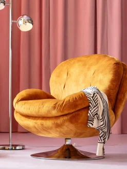Sillones Pequeños|Sillones></noscript>Kare Design Sillón giratorio de terciopelo Cosy