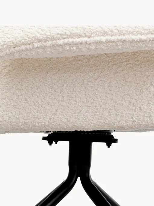 Sillas Con Reposabrazos|Sillas>Kare Design Sillón giratorio en tejido bouclé Bess