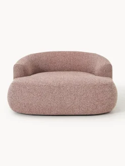 Online Sillón grande en tejido bouclé Sofia Butacas|Sillones