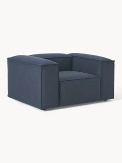 Butacas|Sillones>Westwing Collection Sillón Lennon Tejido azul oscuro