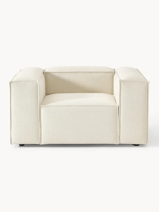 Butacas|Sillones>Westwing Collection Sillón Lennon Tejido blanco Off White