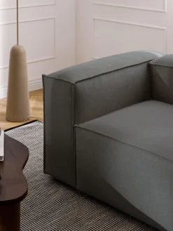 Butacas|Sillones></noscript>Westwing Collection Sillón Lennon Tejido gris antracita