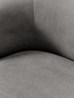 Butacas|Sillones></noscript>Westwing Collection Sillón lounge Alba Tejido terciopelado gris oscuro