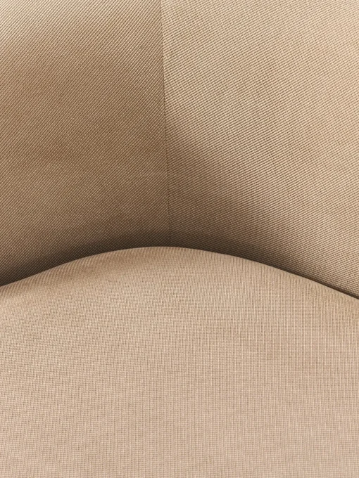 Butacas|Sillones>Westwing Collection Sillón lounge Alba Tejido aterciopelado beige