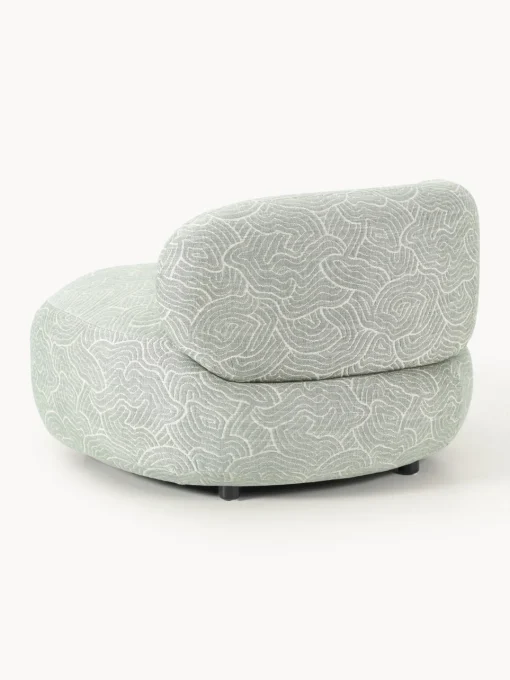 Butacas|Sillones>Westwing Collection Sillón lounge Alba Tejido verde oliva
