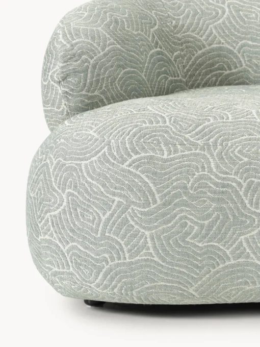 Butacas|Sillones>Westwing Collection Sillón lounge Alba Tejido verde oliva