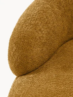Butacas|Sillones></noscript>Westwing Collection Sillón lounge de borreguillo bouclé Alba Borreguillo bouclé ocre