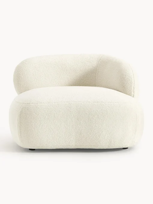 Butacas|Sillones>Westwing Collection Sillón lounge de borreguillo Alba Borreguillo blanco Off White