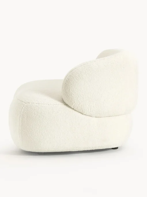 Butacas|Sillones>Westwing Collection Sillón lounge de borreguillo Alba Borreguillo blanco Off White