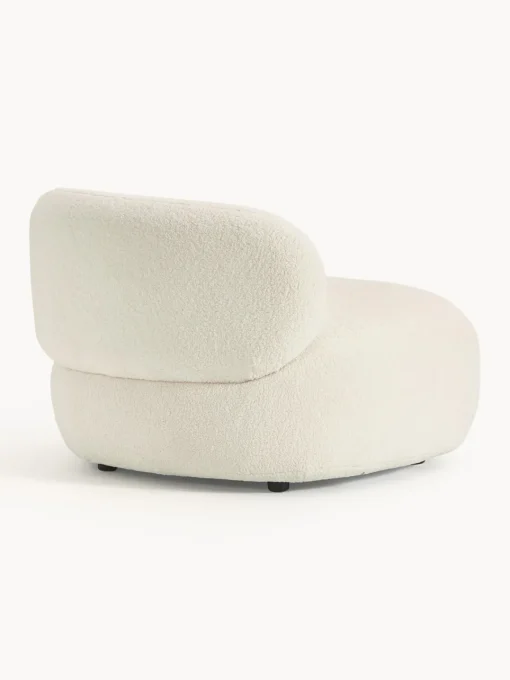 Butacas|Sillones>Westwing Collection Sillón lounge de borreguillo Alba Borreguillo blanco Off White