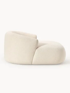 Butacas|Sillones></noscript>Westwing Collection Sillón lounge grande en tejido bouclé Sofia Bouclé beige claro