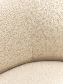 Butacas|Sillones></noscript>Westwing Collection Sillón lounge grande en tejido bouclé Sofia Bouclé beige claro