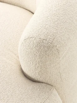 Butacas|Sillones></noscript>Westwing Collection Sillón lounge grande en tejido bouclé Sofia Bouclé beige claro