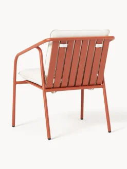 Sillas De Jardín|Sillas Con Reposabrazos></noscript>Westwing Collection Sillón para exterior Caio Blanco Off White, terracota