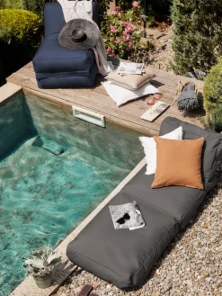 Outlet Sillón para exterior Pop Up, reclinable Puf De Exterior|Muebles De Jardín