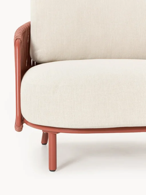 Sillones De Jardín|Sillones De Jardí­N>Westwing Collection Sillón para exterior Sienna Tejido beige claro, terracota
