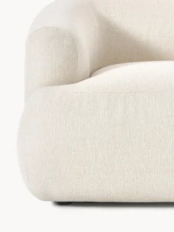Butacas|Sillones></noscript>Westwing Collection Sillón Sofia Tejido grueso blanco crema