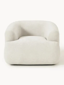 Butacas|Sillones></noscript>Westwing Collection Sillón Sofia Terciopelo blanco Off White