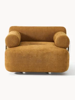 Sillones Pequeños|Sillones></noscript>Westwing Collection Sillón Stella Tejido jaspeado ocre