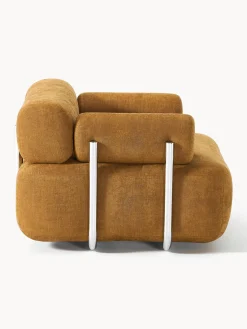 Sillones Pequeños|Sillones></noscript>Westwing Collection Sillón Stella Tejido jaspeado ocre