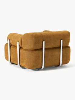 Sillones Pequeños|Sillones></noscript>Westwing Collection Sillón Stella Tejido jaspeado ocre